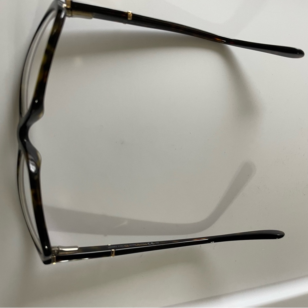Jimmy Choo 55 086 DARK TORTOISE 52-15-140 Italy Made 10281 - Picture 4 of 10